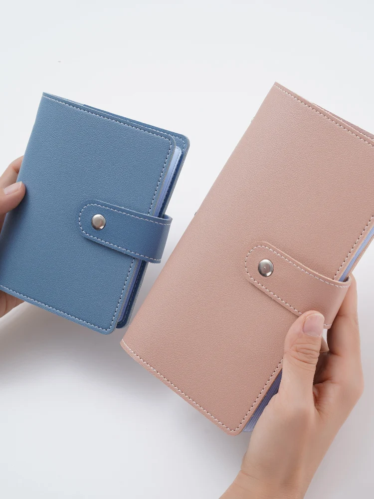 

Women's simple large capacity small fresh multifunctional business card bag 2068