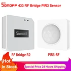 Смарт-хаб Sonoff RF Bridge R2, usb-хаб с датчиком движения PIR, для умного дома, модули, беспроводной пульт дистанционного управления через Ewelink APP IFTTT