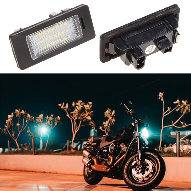 

License Plate Light 24SMD LED No Error for audi A4 B8 S4 A5 S5 Q5 S TT