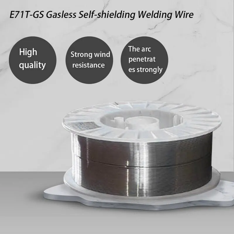 1 Roll Flux Core Wire Self-shielded No Gas Mig 1kg Iron Welding 0.8mm Carbon Steel Gasless Wires | Инструменты
