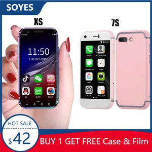 Смартфон SOYES XS 7S Mini, 3 ГБ + 32 ГБ, 2 ГБ + 16 ГБ, 1 Гб + 8 Гб, Android 6,0, две Sim-карты, разблокировка, маленький, мобильный телефон