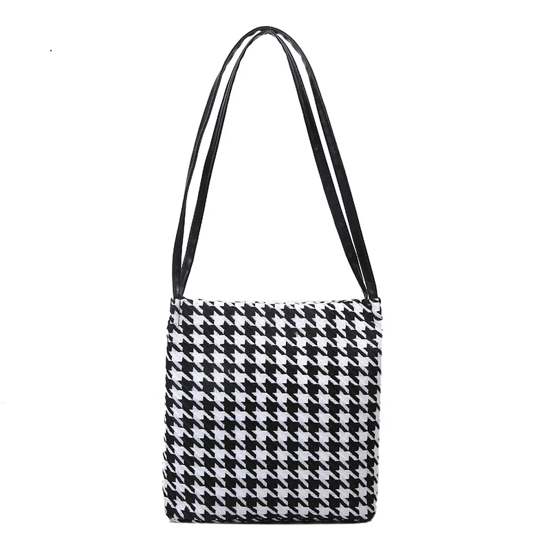 

Retro lattice bag new fashion chain messenger bag net red with Joker ins shoulder bag