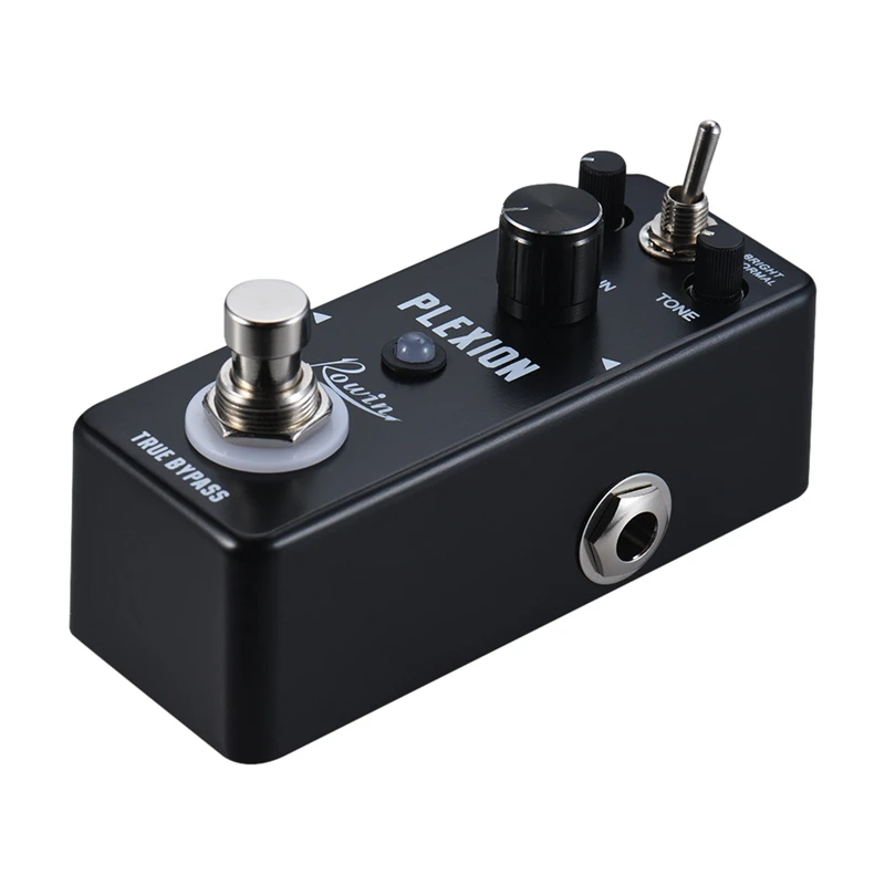 

Plexion Distortion Pedal for Guitar and Bass with Bright and Normal Mode True Bypass