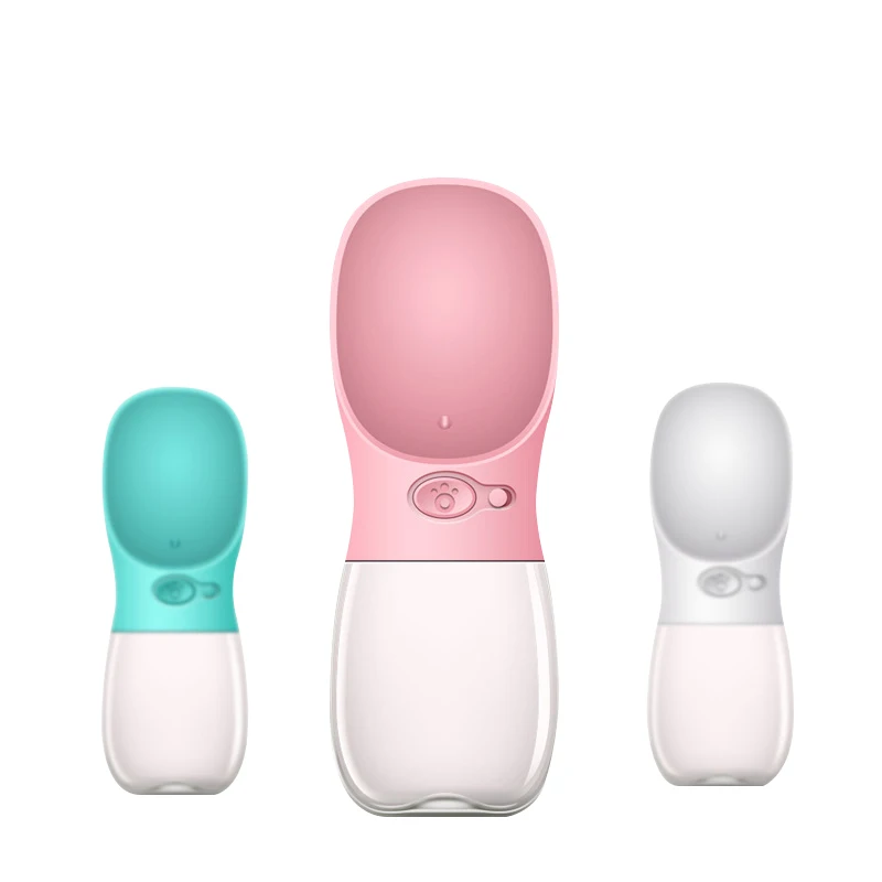 Портативная бутылка для воды собак маленьких больших путешествий щенков кошек