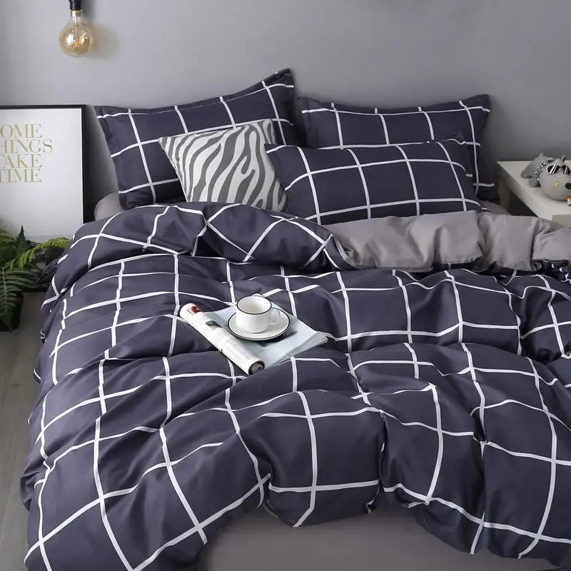 Комплект зимнего постельного белья с простыней пододеяльником и наволочкой | Дом