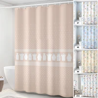 180180200 cm shower curtain colorful fruits polyester bath curtains waterproof mildewproof bathroom decoration with hooks