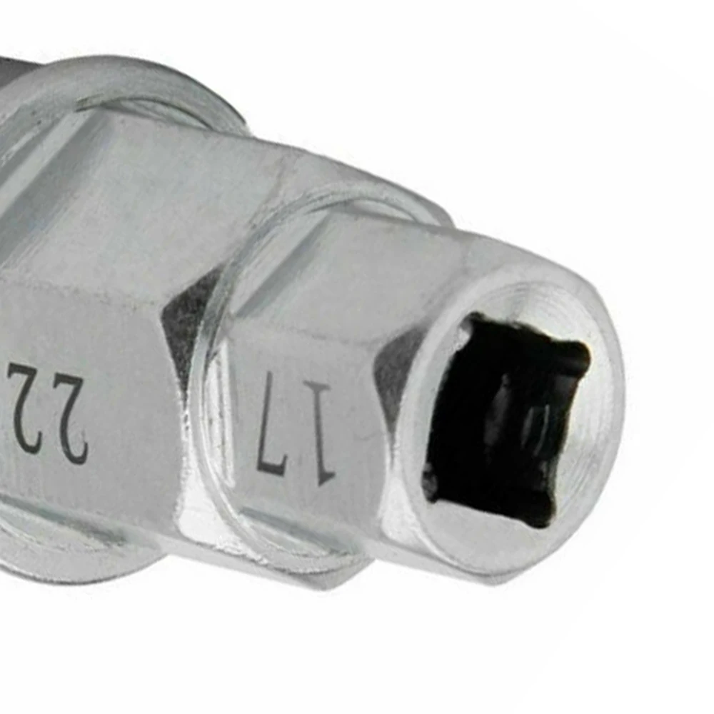 

Adapter Hex Axle 17mm-24mm 1pc Dirt bikes Equipment Portable Silver Socket
