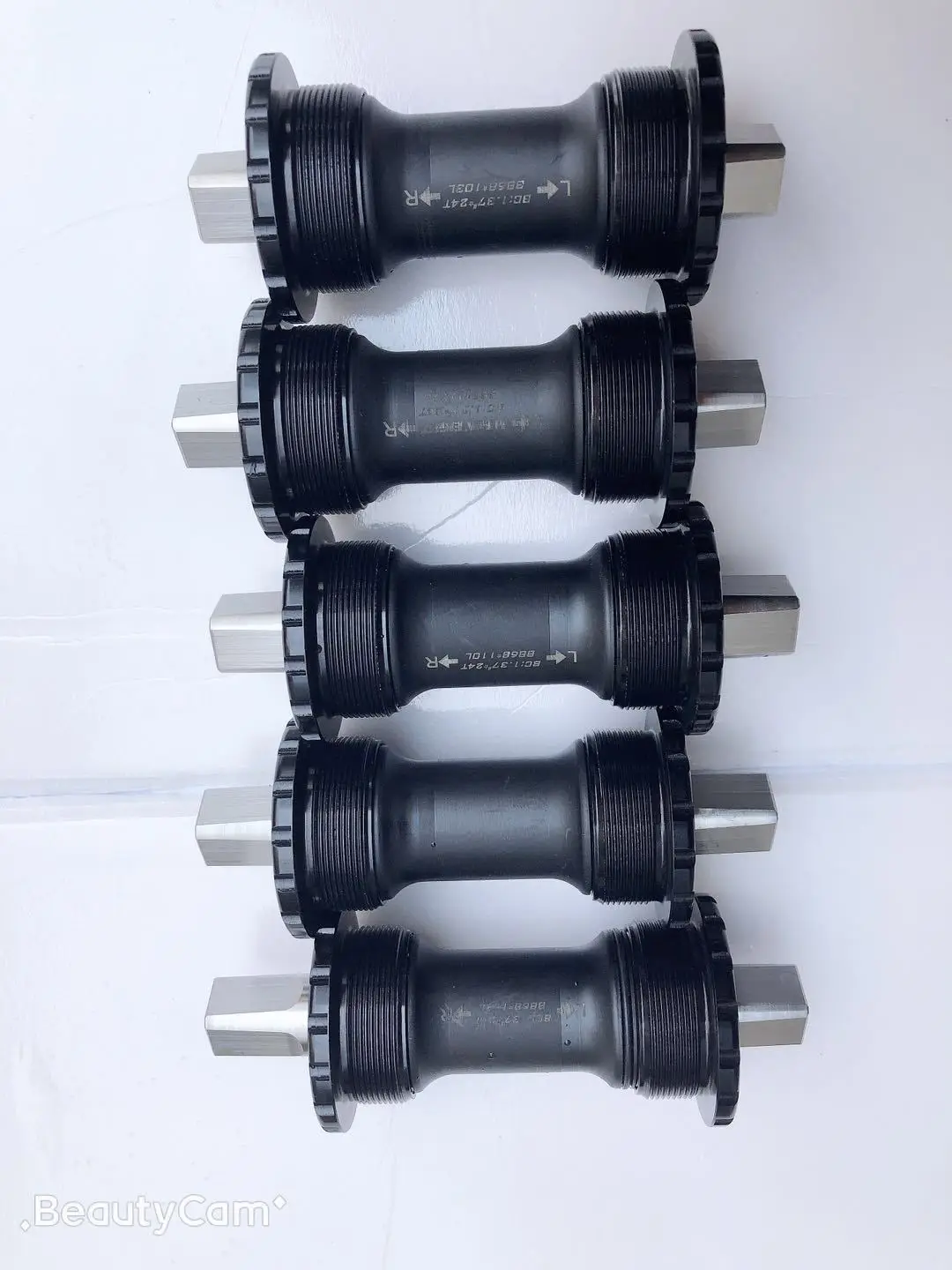 Bicycle Bottom Bracket 103 107 110 113 119mm for Brompton Folding Bike Ultralight Titanium Square Ti Bottom Bracket