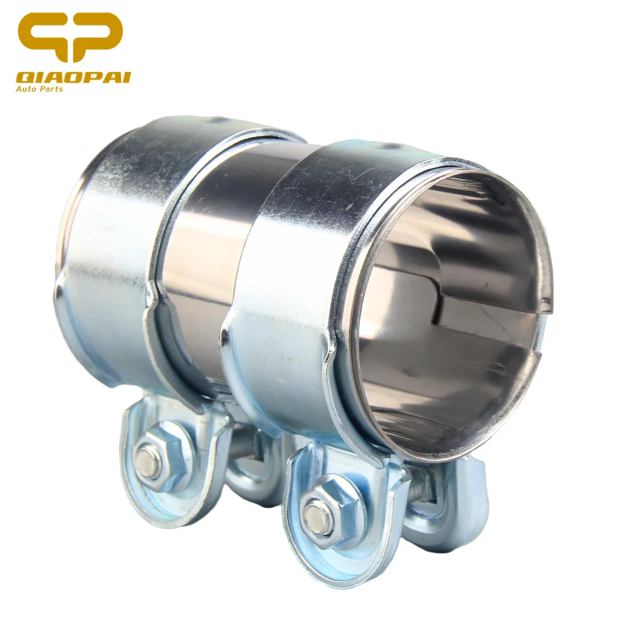 Стальной автомобильный глушитель трубы двойной зажим разъем 1K0253141B 1K0 253 141 М для