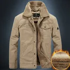 2020 брендовые зимние уплотненные вельветовые Теплые куртки Для мужчин бизнесмен меховой воротник Дубленки Jaqueta Masculina размера плюс M-4XL 1255