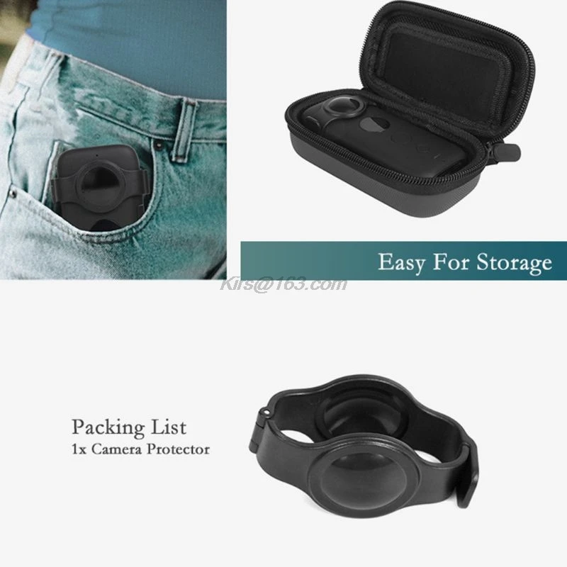 Портативный защитный чехол для объектива камеры с защитой от царапин Insta360 One X