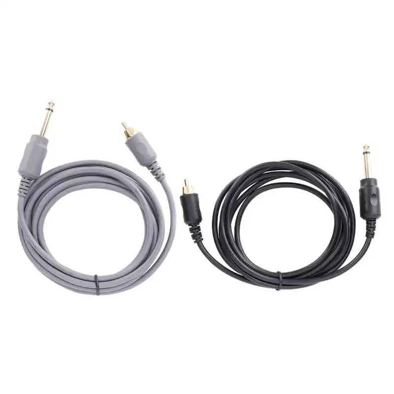 

Permanent Makeup Tattoo Clip Cord Straight Head Rubber Cable Power Supply Machine Conversion Kit 2m Plug Tattoo Supplie