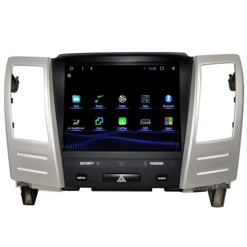 Автомобильный мультимедийный стерео проигрыватель на Android с DVD и GPS навигацией 8 4