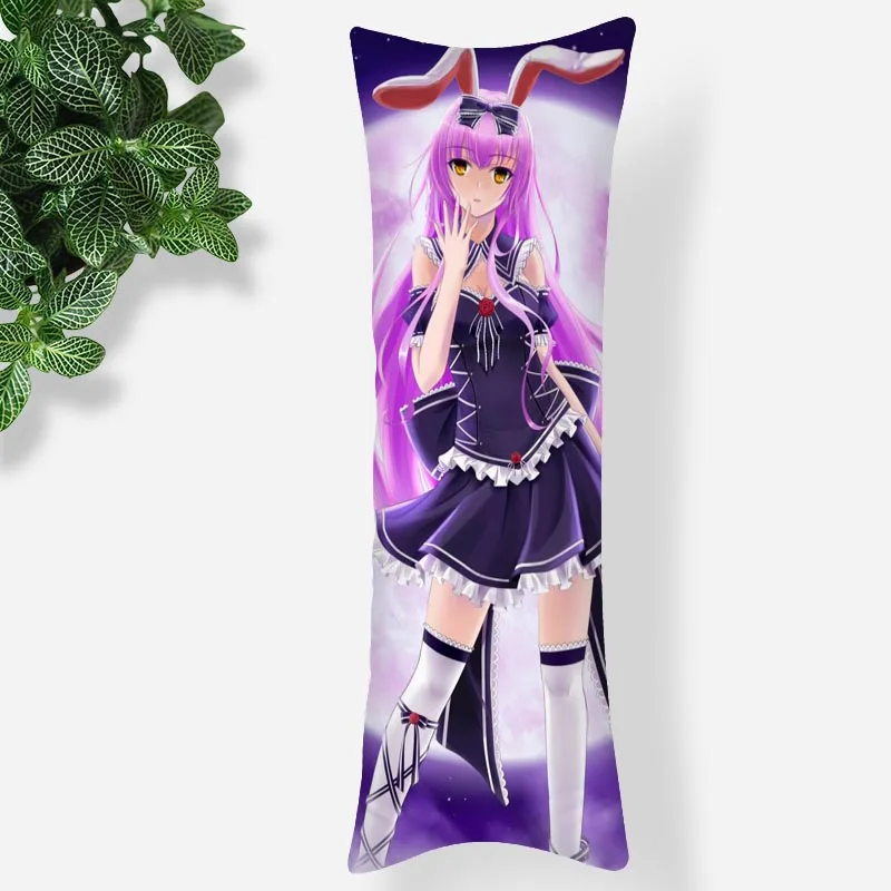 Чехол на подушку аниме Is The Order A Rabbit с 3D двусторонним принтом Шелковая гладкая