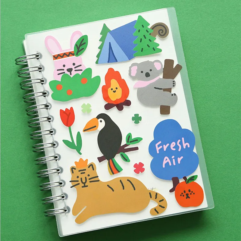 

Decorative Cartoon Anime Kawaii Stickers for Laptop Skateboard Luggage Waterproof Journal Scrapbook Album Supplies Decal Toy
