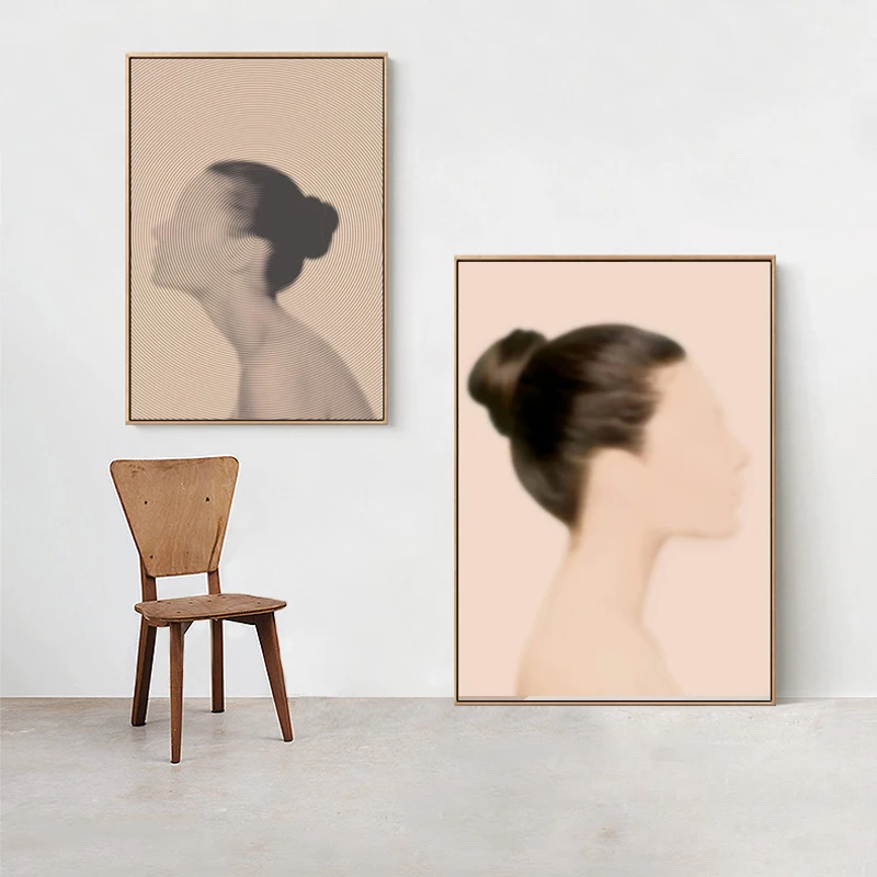 

Modern Fashion Women Canvas Painting Poster Print Living Room Bedroom Decoration Figure Nordic Picture Wall Art Home Decor