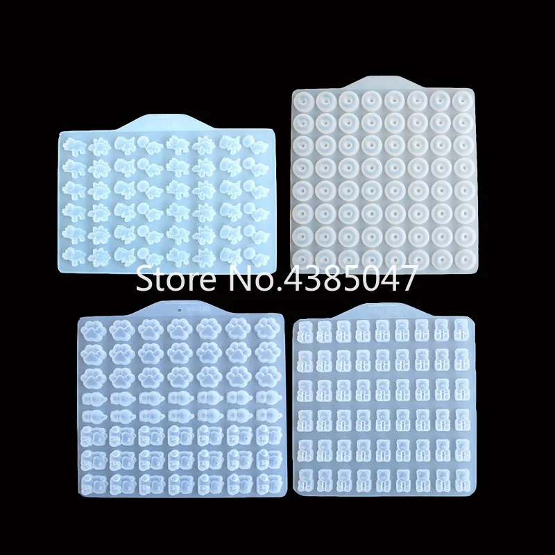 Силиконовые Ювелирные Украшения сделай сам в виде медведя из УФ смолы формы для