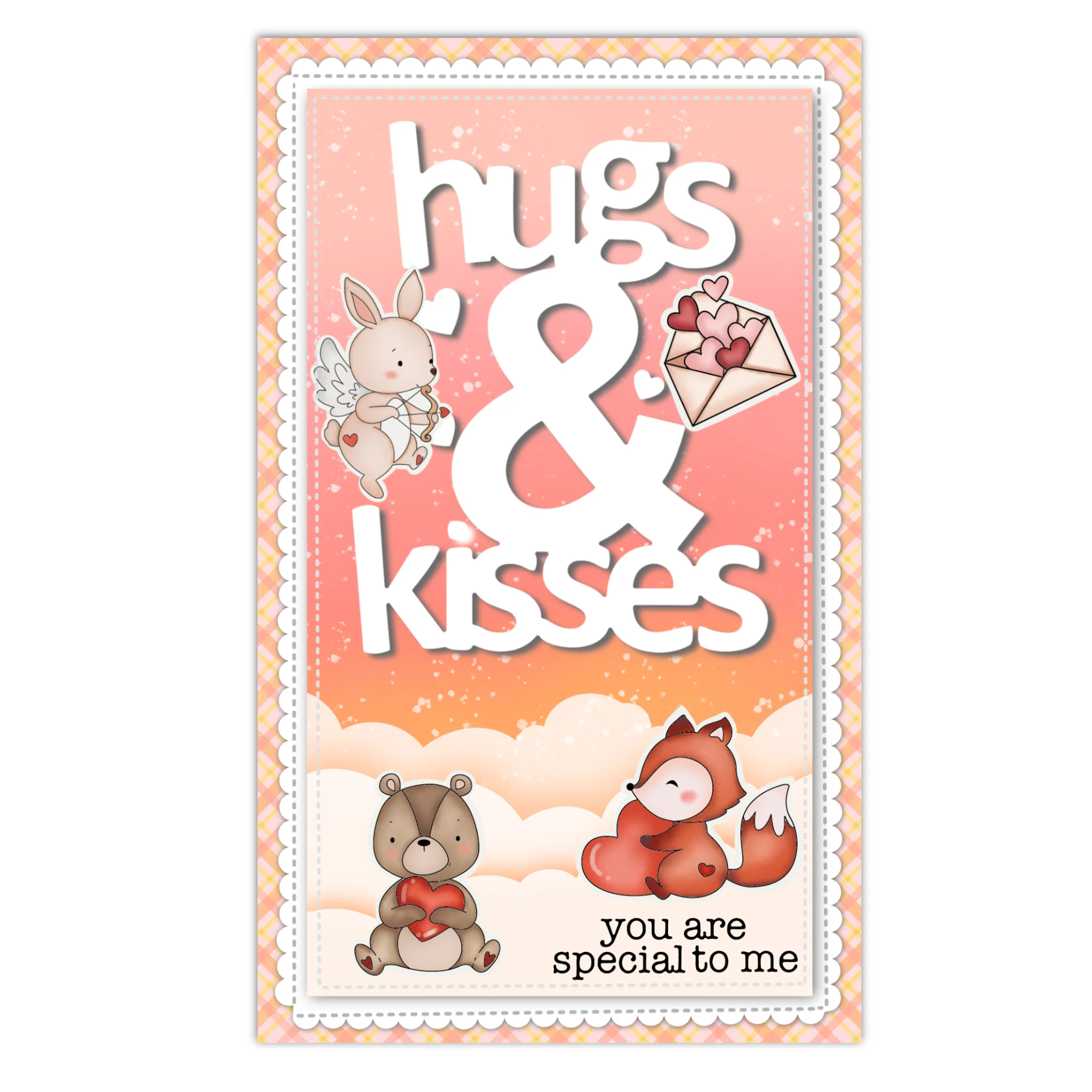 Обнимающие буквы металлические Вырубные штампы шаблон для рукоделия рельефное