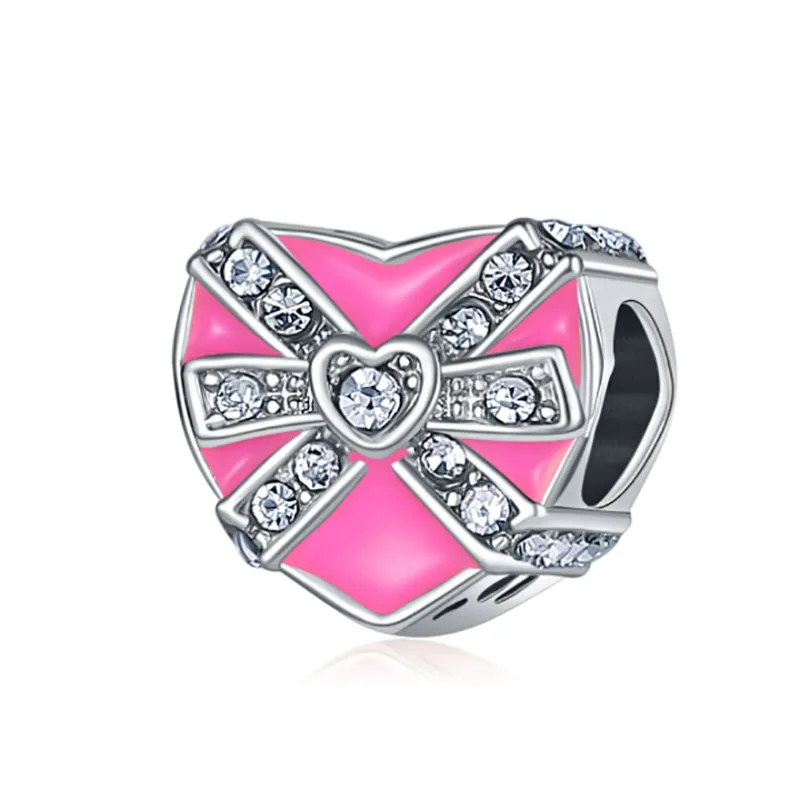 Fit Pulsera Pandora шармы серебро плата Де Ли 925 оригинальный браслет бусины для