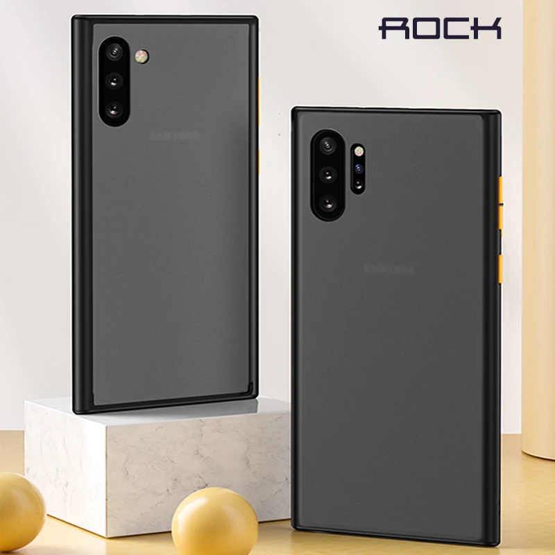 Чехол ROCK для Samsung Galaxy Note 10 Plus кристально прозрачный защитный чехол телефона
