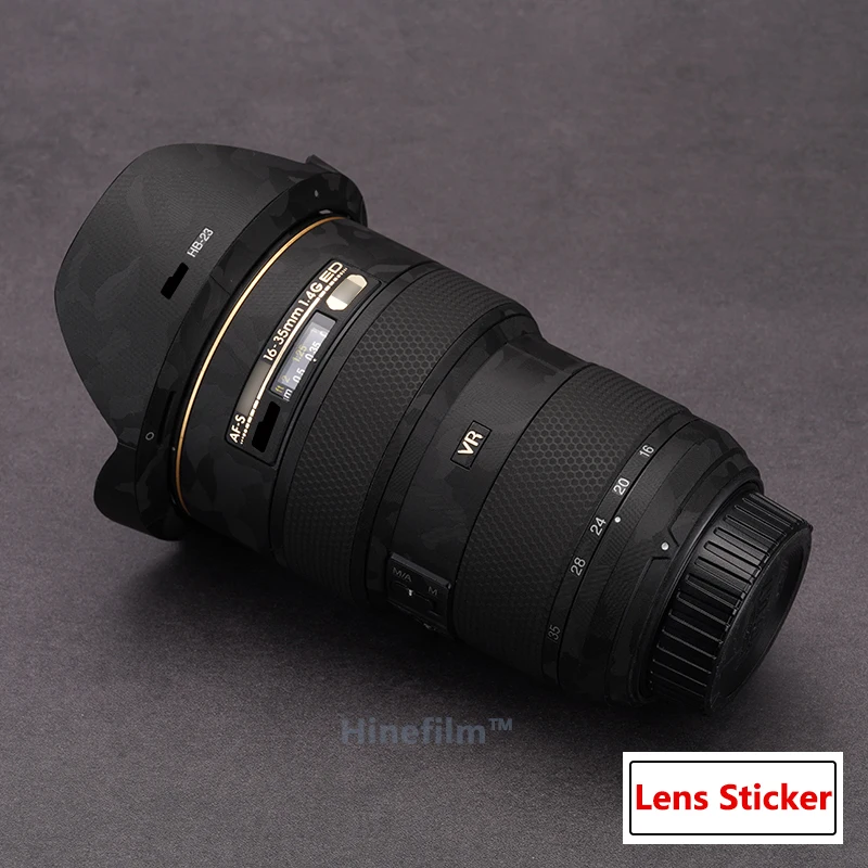 

Nikkor 1635 F4G Lens Vinyl Decal Skin for Nikon AF-S 16-35mm f/4G ED VR Lens Sticker Film Anti Scratch Wrap Cover Case