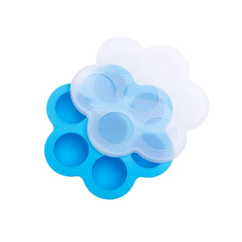 Термостойкий силиконовый контейнер для еды с 7 отверстиями ручкой | Дом и сад