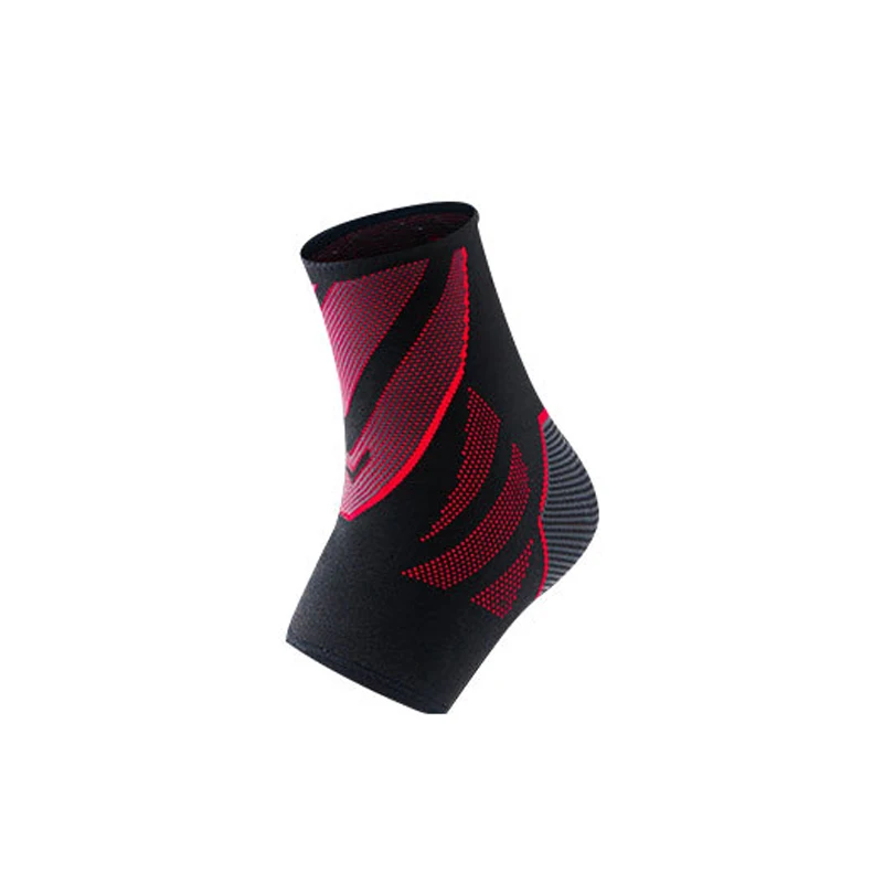 1 Piece Red WorthWhile, 1 шт., компрессионная поддержка голеностопа, противоскользящая, для мужчин и женщин, для тренажерного зала, фитнеса, нейлоновые эластичные ремешки для ног, защита для футбола - Цвет: 1 Piece Red
