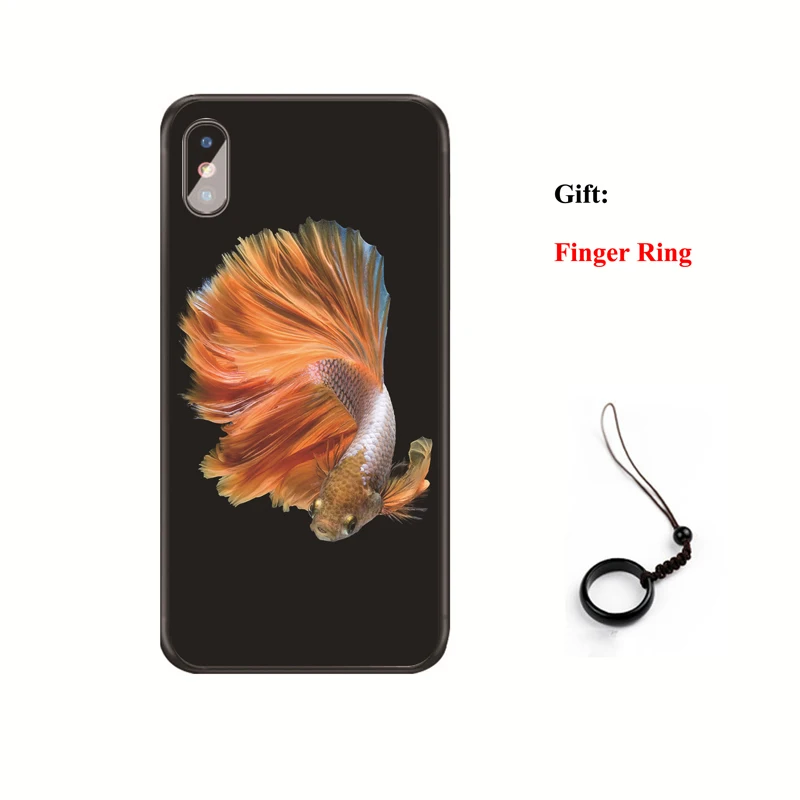 Для iPhone 11 Pro XS Max XS XR X 8 7 Plus 6 6S Чехол 3D тиснение Карп матовый мягкий чехол LICOERS Официальный чехол для Apple 11 Funda - Цвет: Carp 2