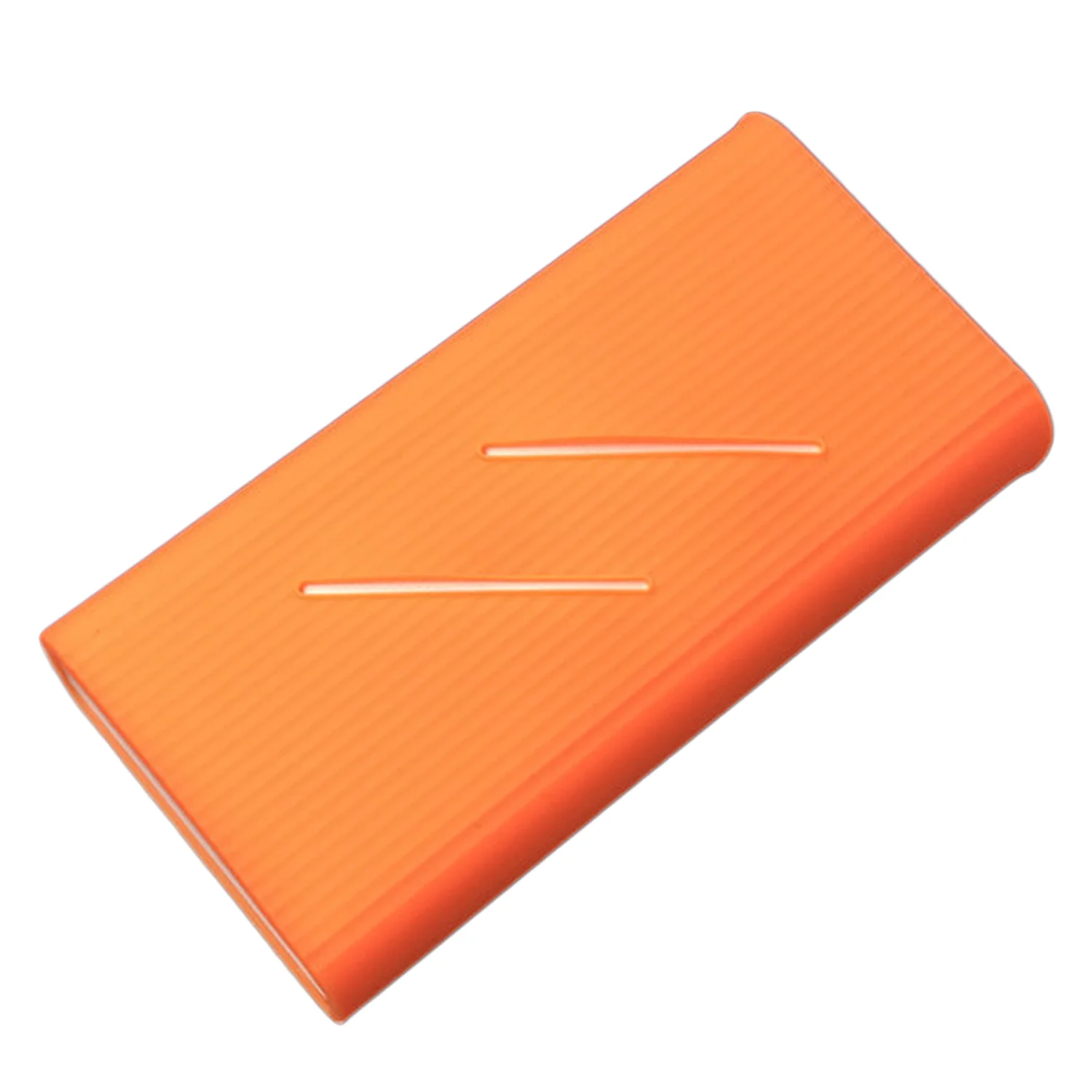 Orange Мягкий резиновый силиконовый гелевый защитный чехол, защитный чехол для Xiaomi power Bank 2C 20000 мАч, аксессуары - Цвет: Orange