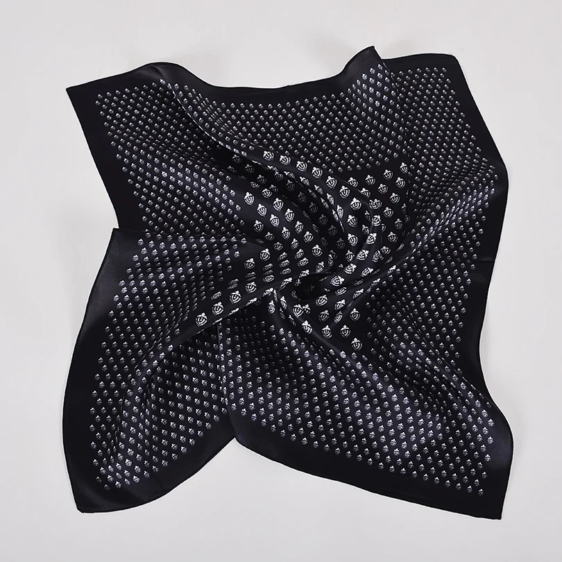 

[BYSIFA] Blue Red Small Silk Scarves Women Brand Horse Design 100% Silk Scarf Headband Ladies Accessories Bag Ribbons Waistband