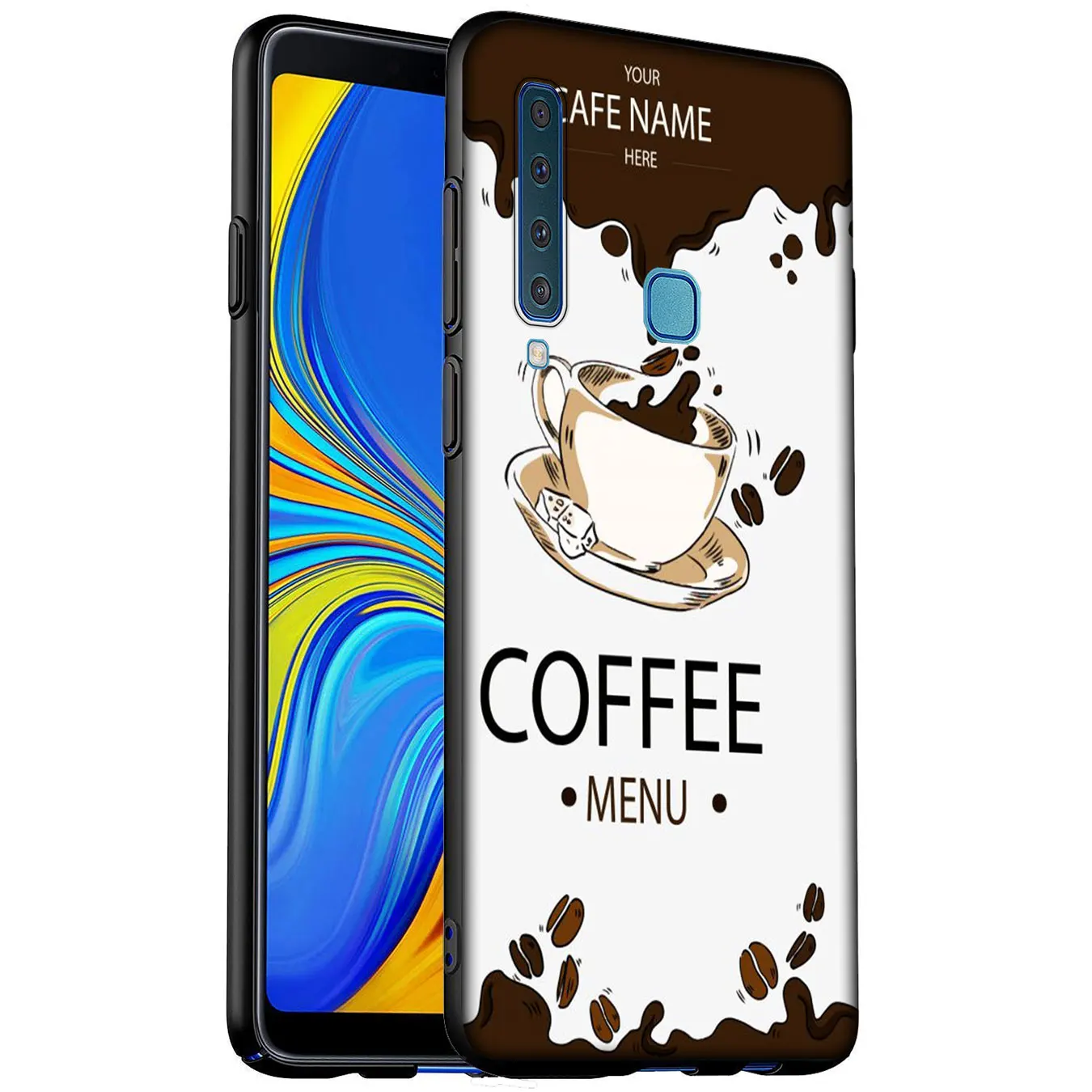 Красивый мягкий силиконовый чехол для телефона Samsung Galaxy A6 A7 A8 A9 2018 A3 A5 2016 2017 Note 9 8 10