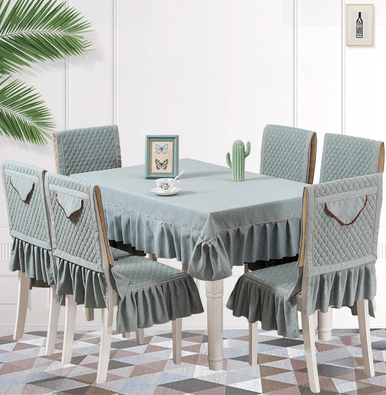 Декоративная скатерть в европейском стиле для гостиной нескользящий Чехол стула