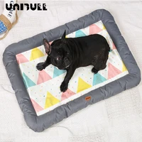 cooling cat dog bed pet cushion blanket soft ice cat cushion puppy chihuahua ice cold nest sofa mat pad for small large dogs