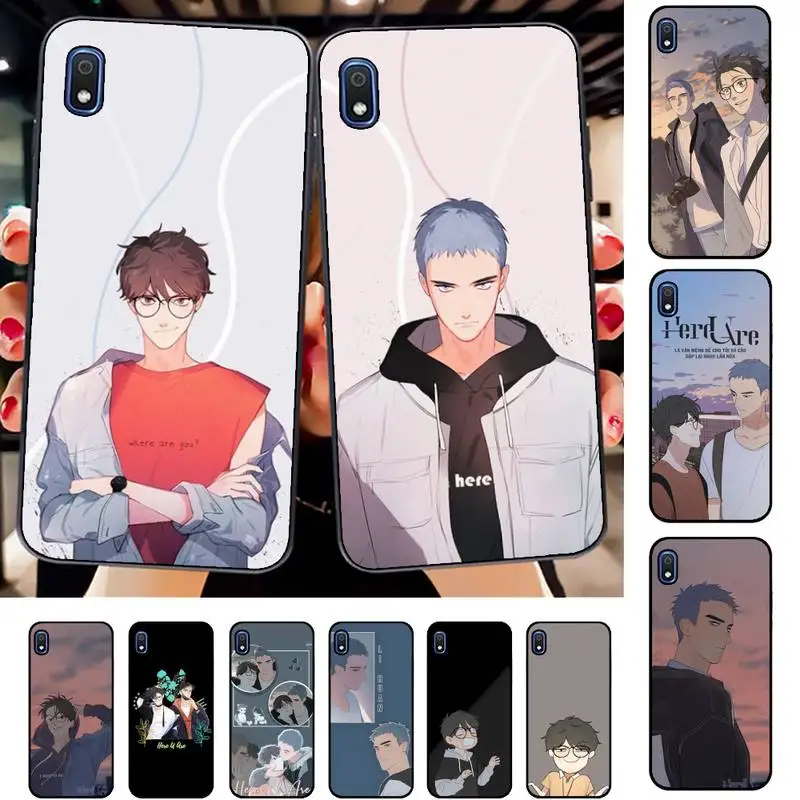 

Here U Are Anime Phone Case for Samsung A51 01 50 71 21S 70 31 40 30 10 20 S E 11 91 A7 A8 2018