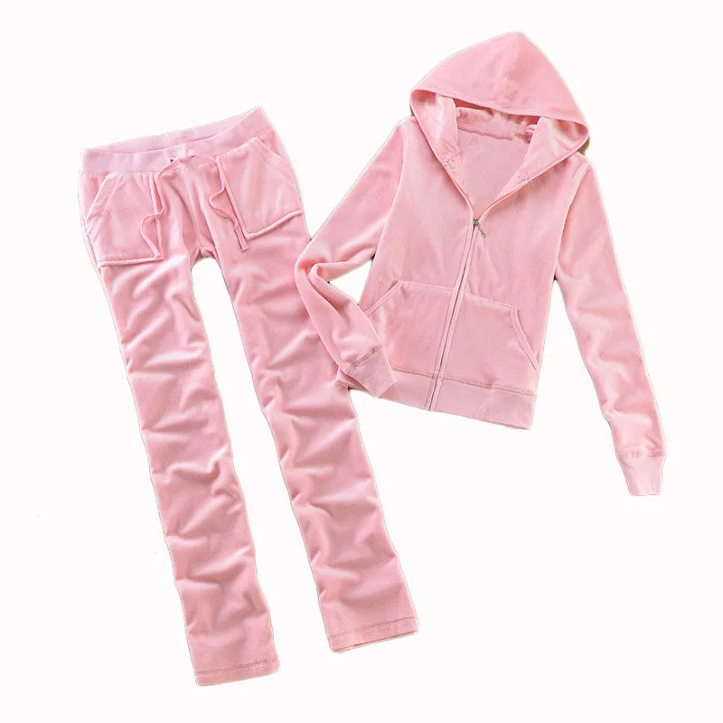 Enlarge Spring 2022 Womens Fashion Solid Color Long Sleeve Hoodie Women's Pants Women's Tracksuit Set Two Piece Set Women S-XL