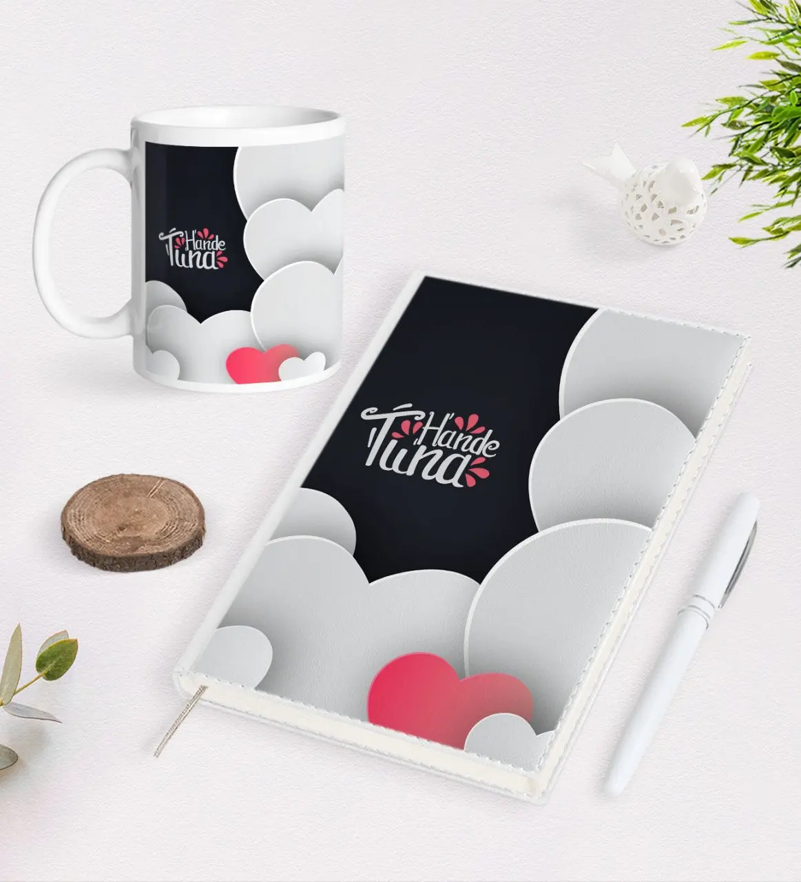 

Персонализированные ко Дню Святого Валентина 2021 Организатор ручка и кружка Seti-132