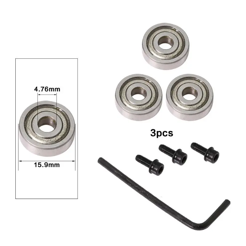 

GXMA Durable Steel Bearings Accessories Kit Fits for Milling Cutter Heads and Shank