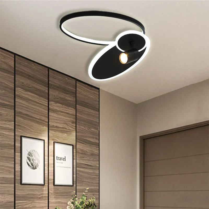 

New Rabbit Ear Design With Spotlight Ceiling Light Indoor Creative Decor Home Bedroom Living Dining Room Kitchen Balcony Fixture