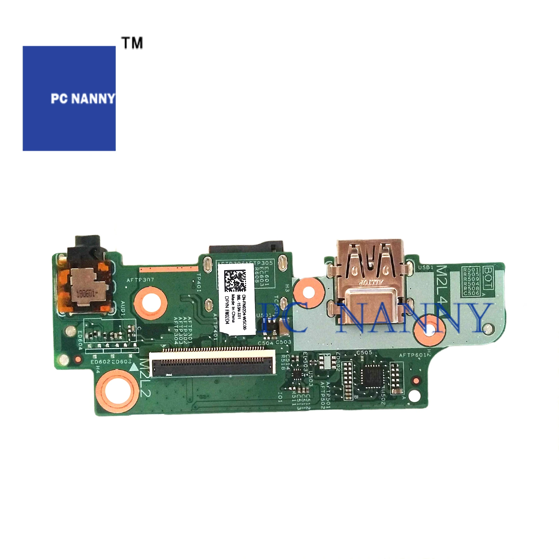

PCNANNY FOR DELL 18A29-1 448.0FN07.0011 usb sd power audio board fn02d4