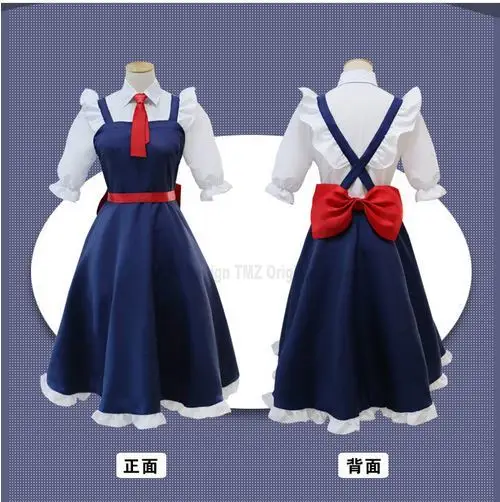 

Free shipping Miss Kobayashi's Dragon Maid Tohru Cosplay Costume role-playing Kobayashi san Chi no Maid Uniforms