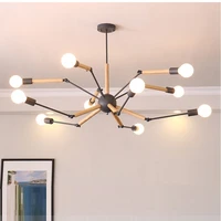 led vintage modern chandelier spider lustre e27 livingroom lighting for kitchen restaurant chandeliers fixture lights
