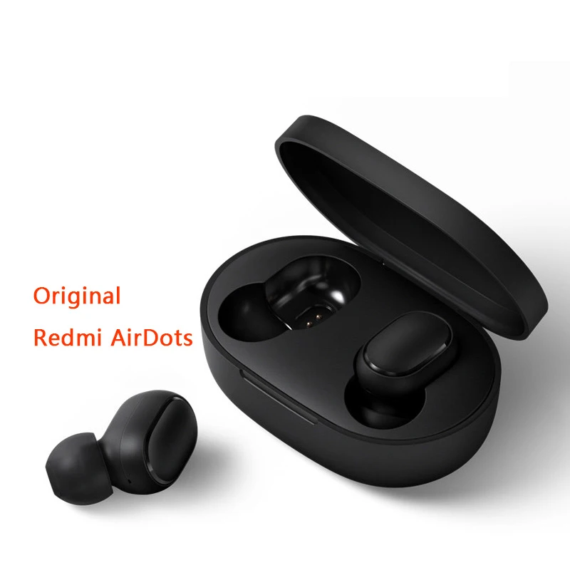 Xiao mi Red mi AirDots bluetooth наушники mi ni True mi Беспроводные Bluetooth 5,0 наушники DSP активные наушники с шумоподавлением - Цвет: Redmi AirDots