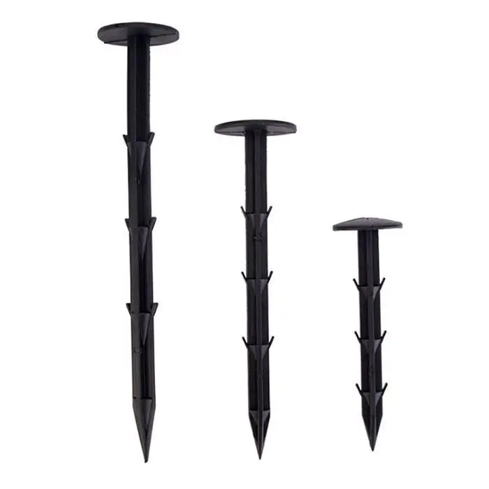 Пластиковые садовые колышки якоря пластиковый пейзаж как шипы