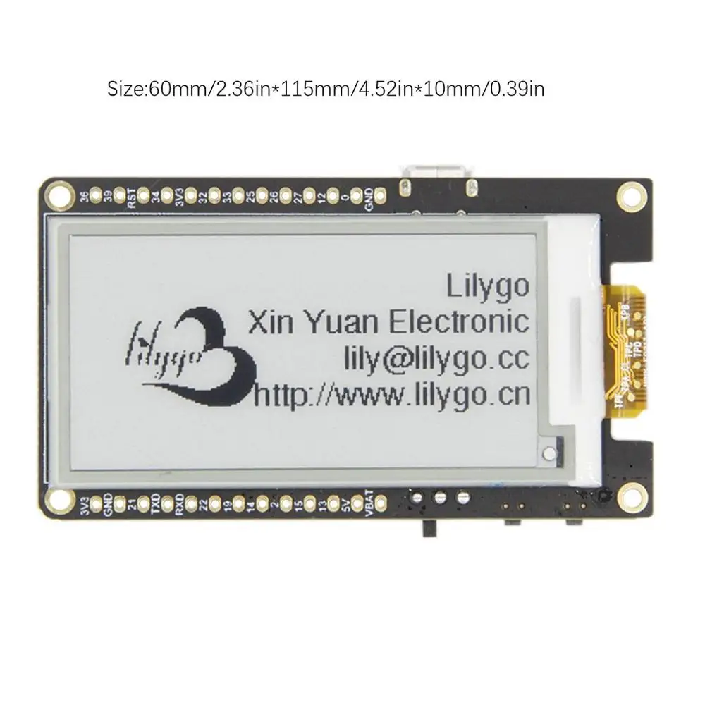 TTGO T5 V2.3 Беспроводной Wi Fi базовый беспроводной модуль esp32 2 13 ePaper display плата