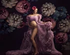 Фон для фотосъемки HUAYI акварельная картина маслом цветы новорожденные дети студия Беременные женщины портреты фото фон 2020