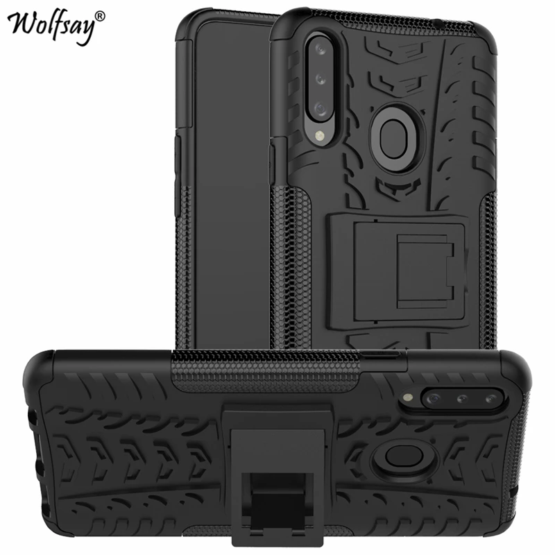 

Wolfsay Cases For Samsung Galaxy A20S Case Shockproof Rubber Hard Defender Armor Cover For Samsung Galaxy A20S Cover Galaxy A20S