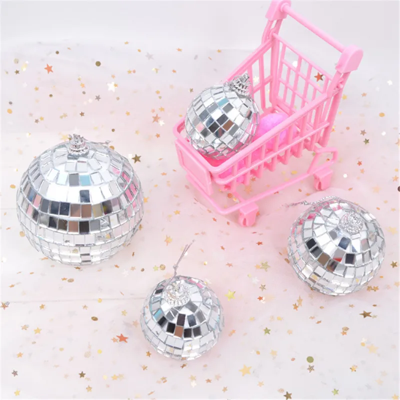 2-30 см espejo vidrio bola Пастельное украшение reflectante Laser Decoration del hogar | Дом и сад
