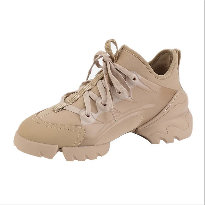 

2021 black old shoes luxury designer ladies white sneakers women's shoes thick-soled all-match casual shoes