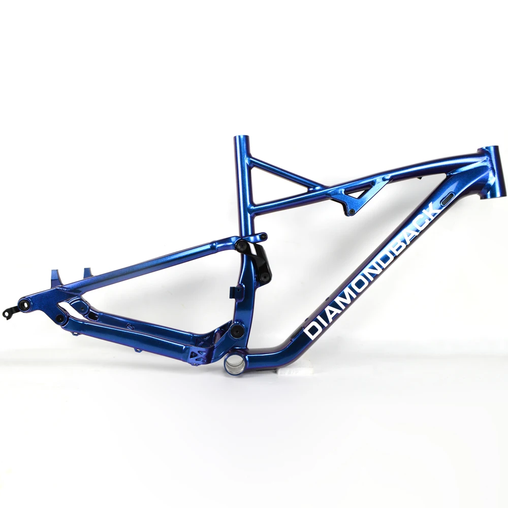 AM 27 5*19 дюймов полная подвеска Рама Алюминиевый сплав горный велосипед