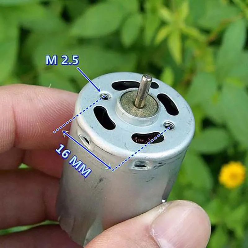 mabuchi rs 380sh 4528 двигателя dc 5v 9v 6v 74 v 30000rpm высокий